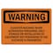 Signmission OSHA Warning Sign, 5" Height, 7" Width, Elevator Machine Room Authorized Personnel, Landscape OS-WS-D-57-L-12103 - alternate 1